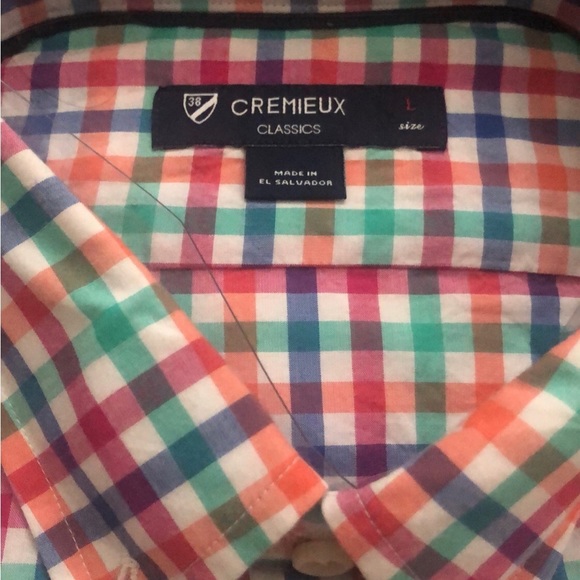 Cremieux Classics Plaid Mens Large (Unisex) NWT* - Picture 9 of 11
